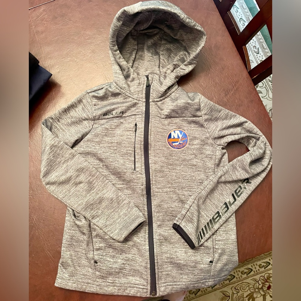 Bauer Zip Up Islanders Hockey Sweatshirt